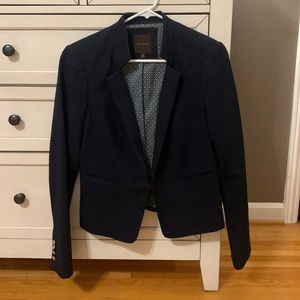Navy Cropped Blazer size small